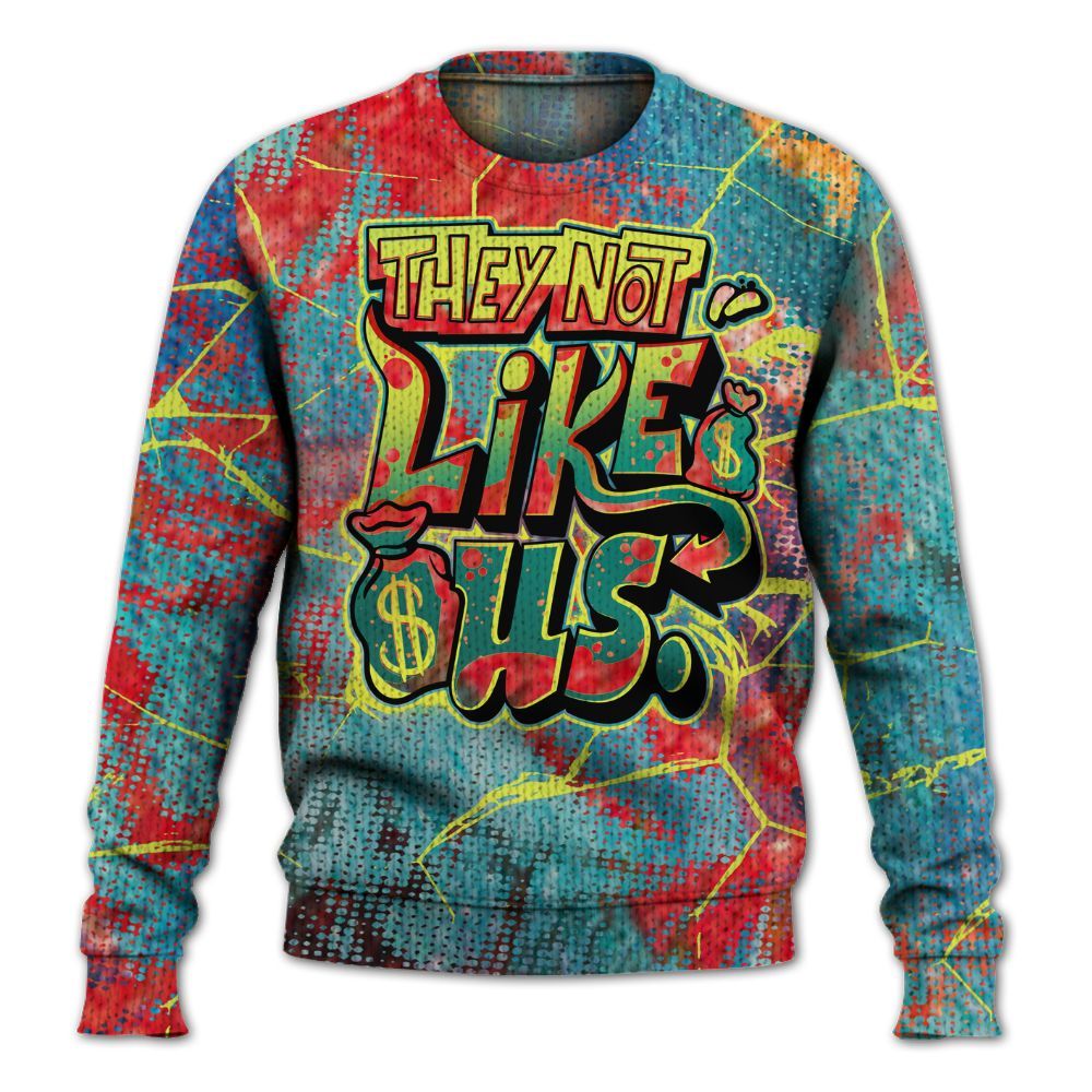 Knitted Sweater To Match Kobe 8 What The - Dislike Us Graphic