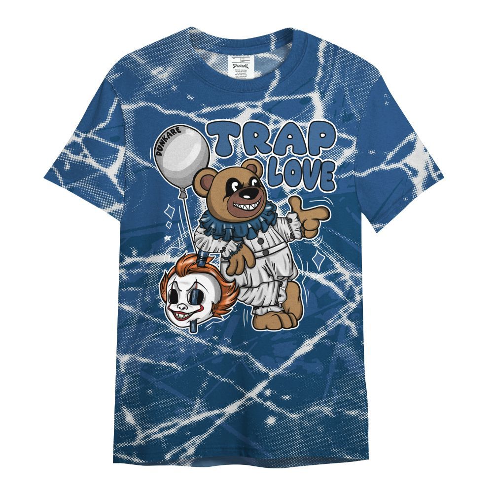 Shirt To Match High OG Midnight Navy 1s - Trap Loves Bear Profound All Over Print