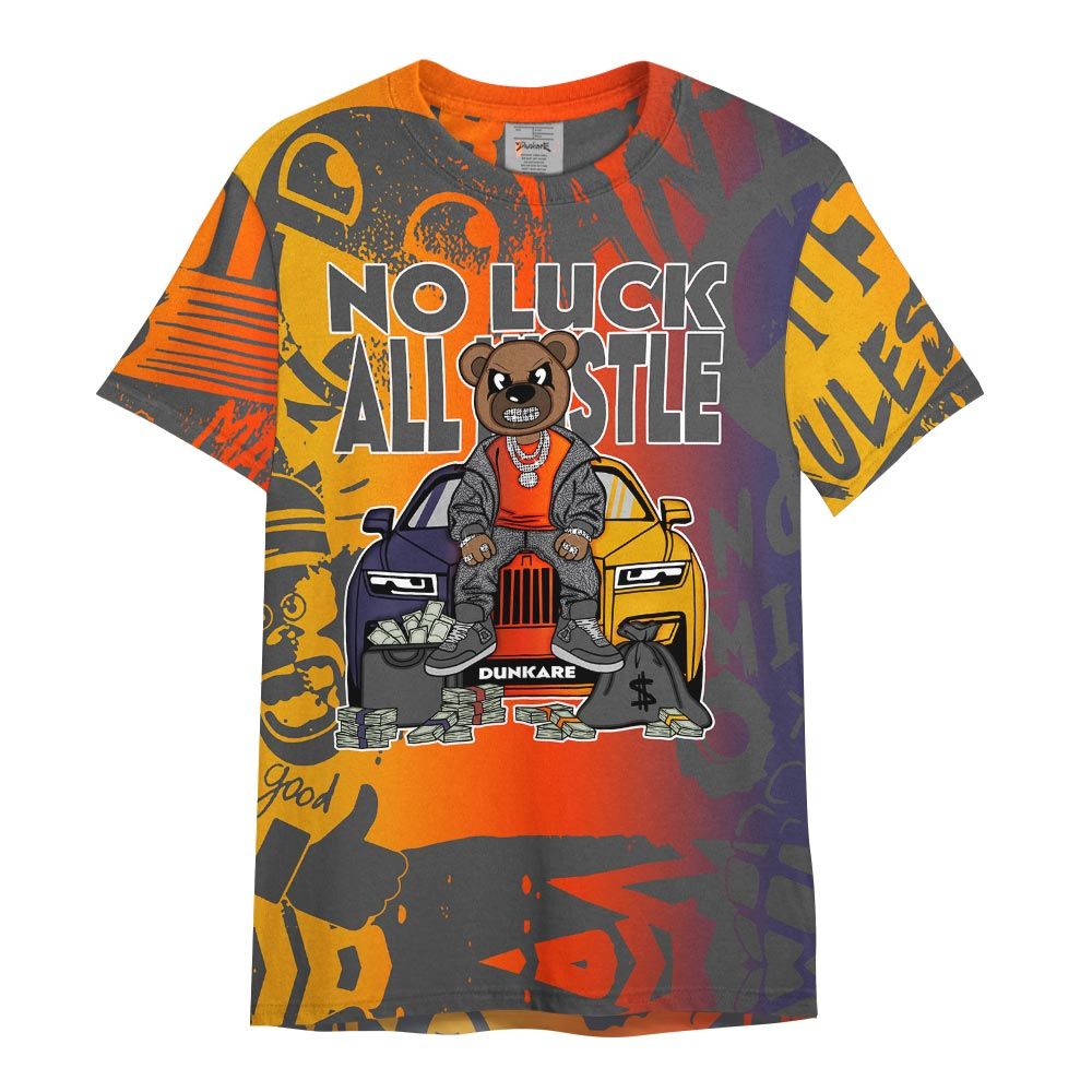 Shirt To Match Rio 3s - So Unlucky Bear Monogram Graffiti Shirt Unisex