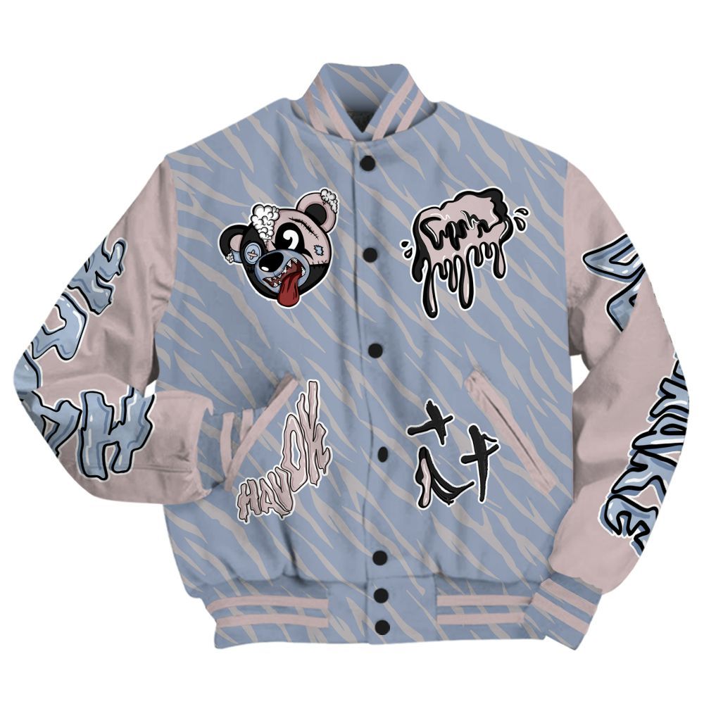 Varsity Jacket To Match Ja 2 Induction - Havok Bear All Over Print