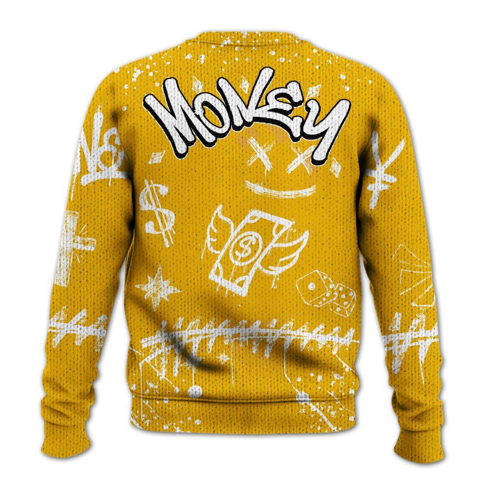 Knitted Sweater To Match Del Sol 13s - Everybody Paid In Full Crayon