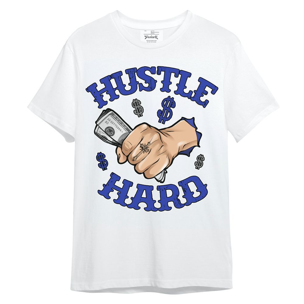 Shirt To Match Air Max Plus Black Racer Blue - Hustles Hard! Unisex Shirt