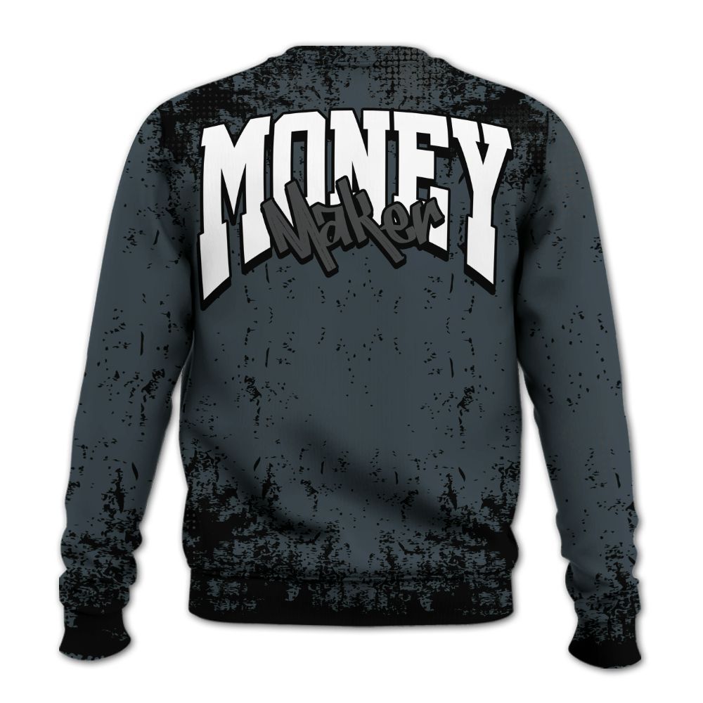 Sweatshirt To Match Air Max Sunder Gore Tex Black - Move In Silence Money Street Retro All Over Print