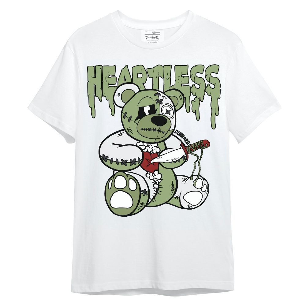 Shirt To Match Oil Green 4s - Heartless Bear Unisex Shirt