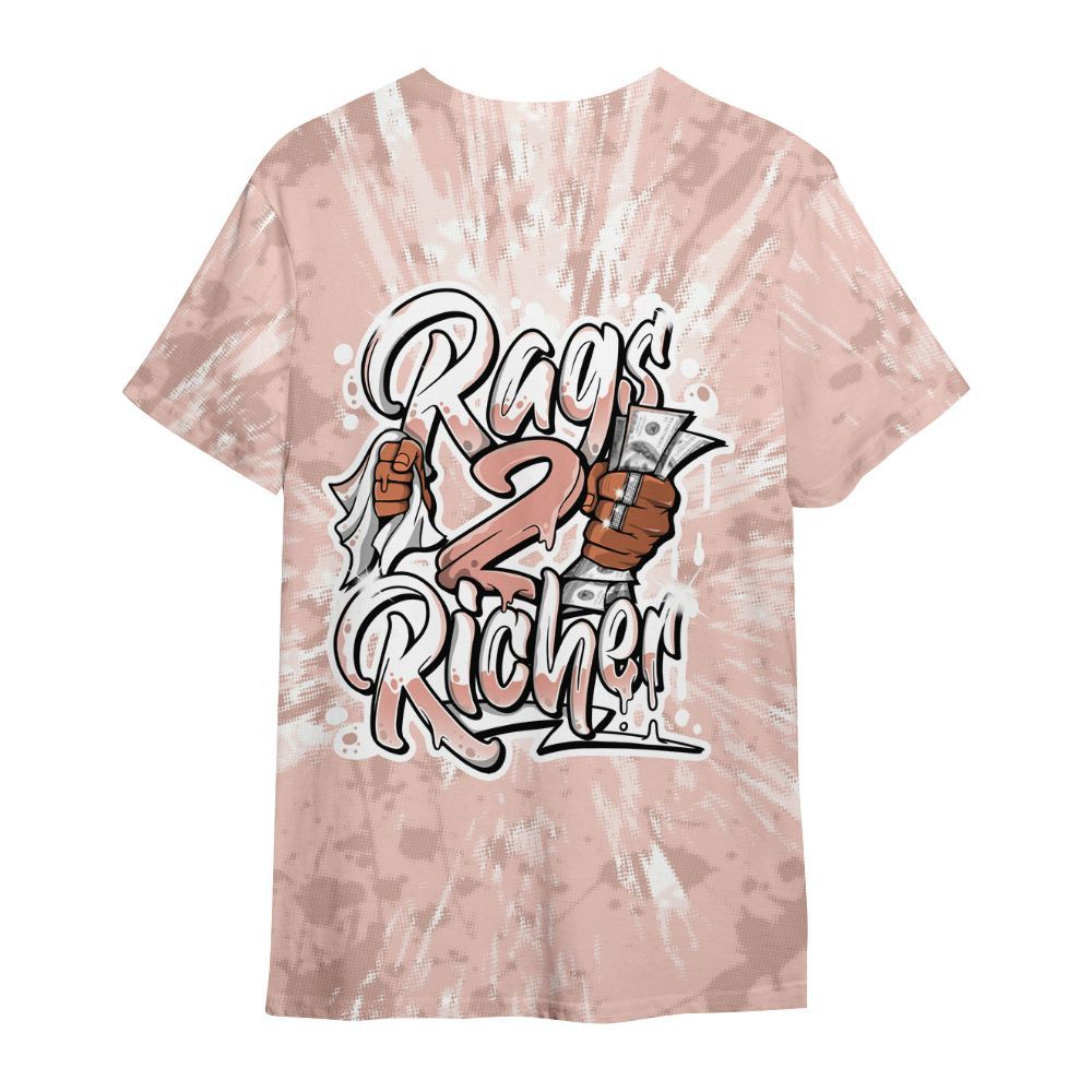 Shirt To Match Low Legend Pink 11s - Rag 2 Rich Graphic Luxury All Over Print