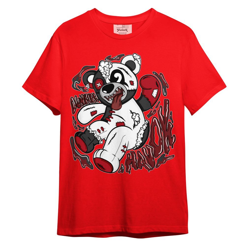 Shirt To Match Bred Velvet 11s - Havok Bear Unisex Shirt
