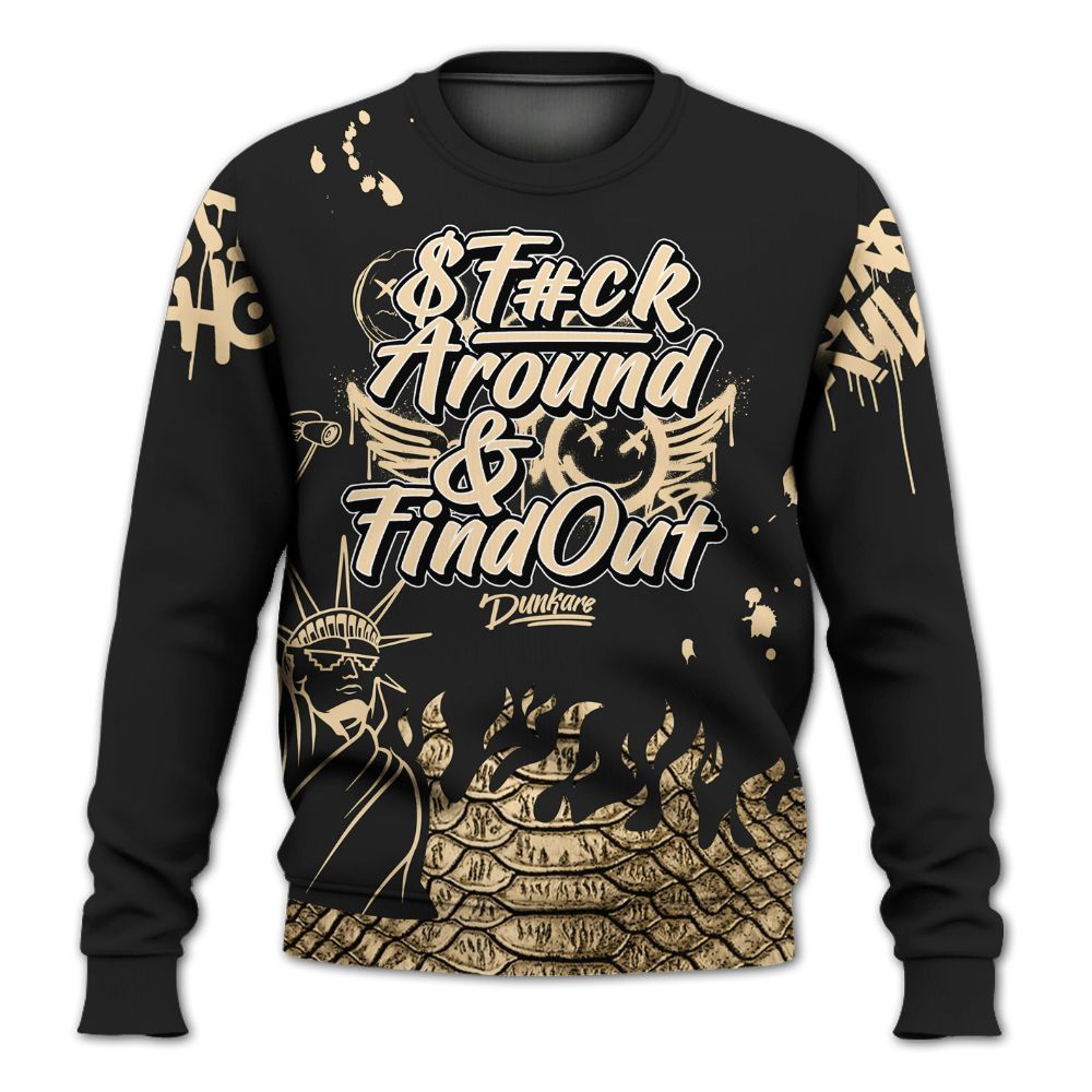 Sweatshirt To Match Kobe 9 EM Mambacita - Graphic Fck Around Find Out All Over Print