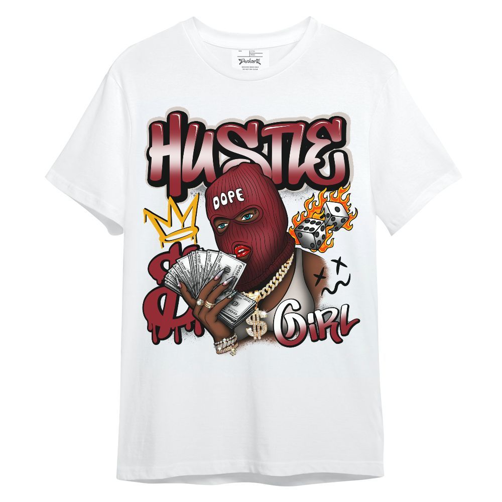 Shirt To Match High Black Toe Reimagined 1s - Money Hustles Girl Streetwear Unisex Shirt