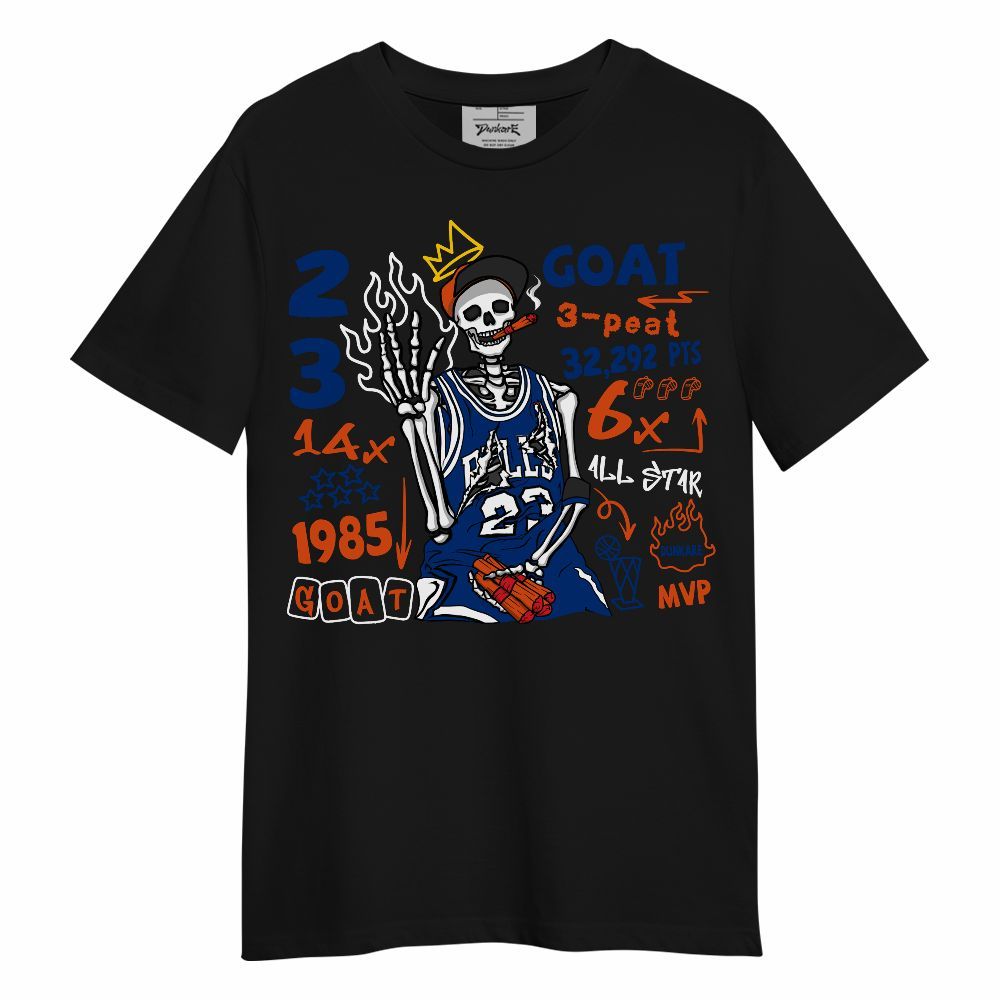 Shirt To Match Mid Knicks 1s - Number 23 G.0.A.T Streetwear Unisex Shirt