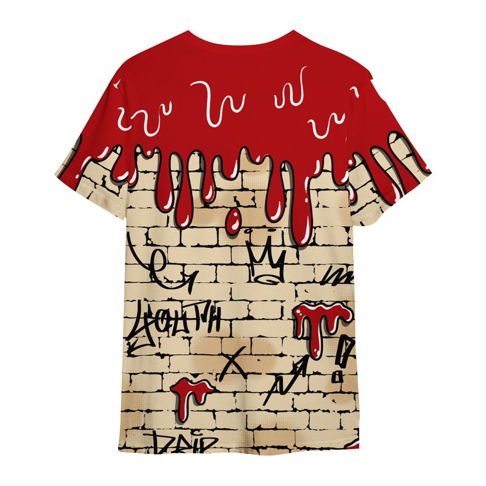 Shirt To Match Dunk Low Strawberry Waffle - Been Different Drippin Streetwear All Over Print