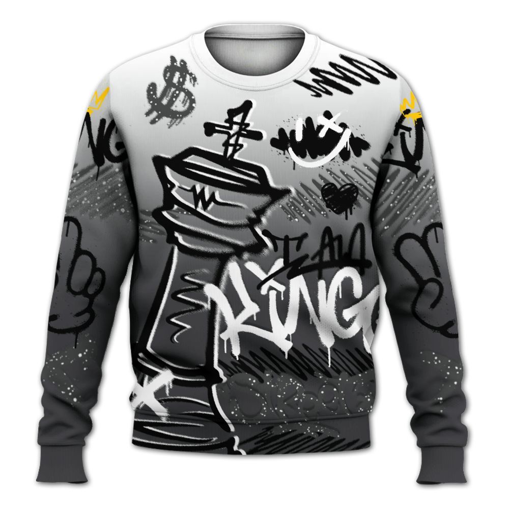 Sweatshirt To Match Fear 4s - Street King Chess Streetwear All Over Print