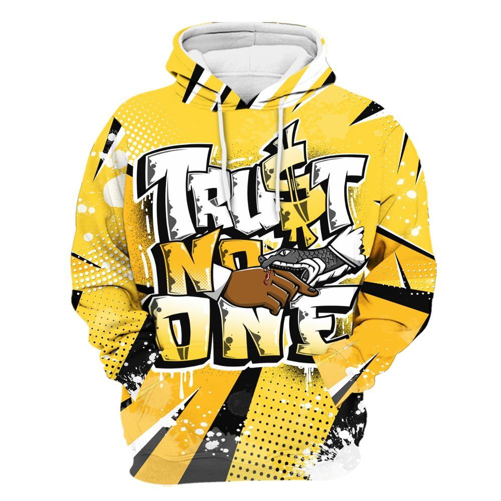 Hoodie To Match Mid New Love 2025 1s - Trust No One Dripping All Over Print