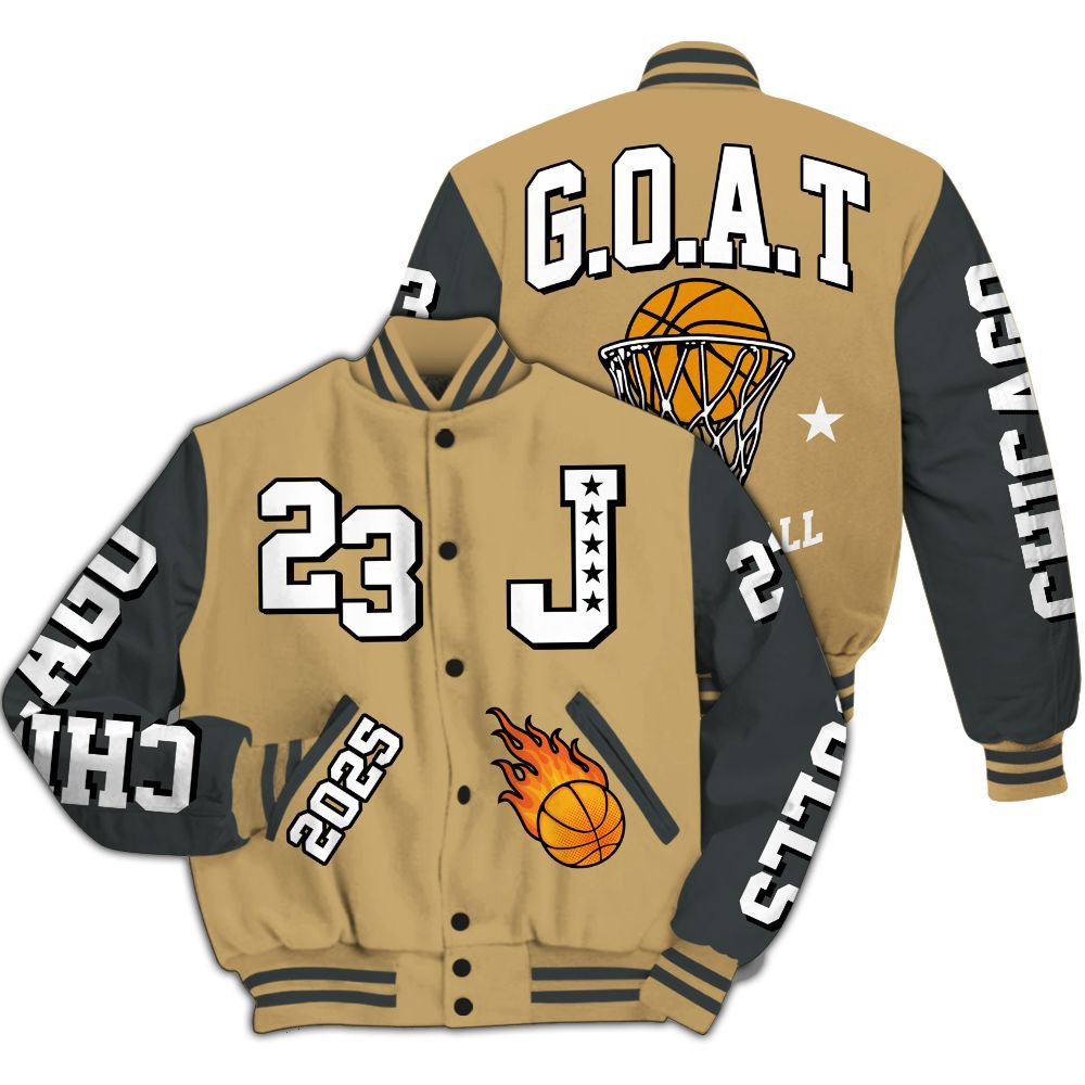 Varsity Jacket To Match Black LD 1000 - Chicago 23 Basketball All Over Print