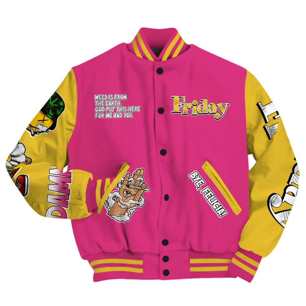 Varsity Jacket To Match Comic 4s - Friday Sneaker Stress Style All Over Print