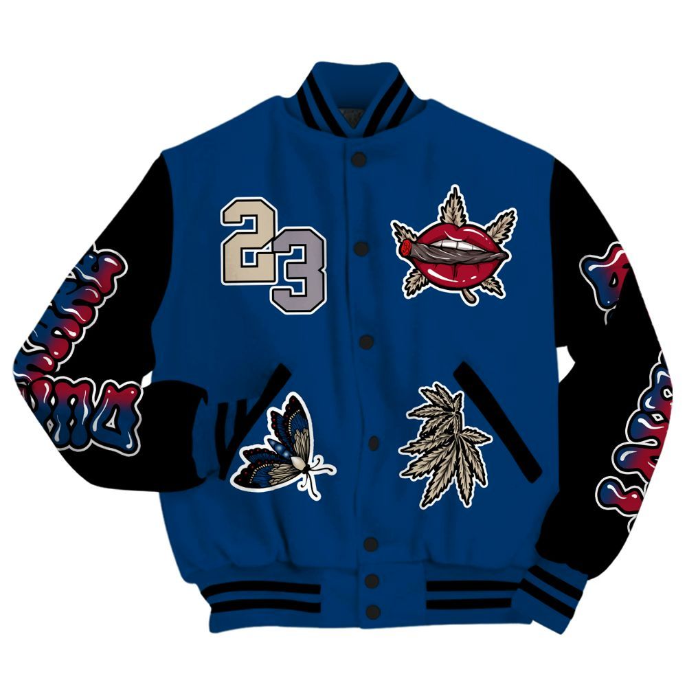 Varsity Jacket To Match Rare Air 4s - Bluntz Unique All Over Print