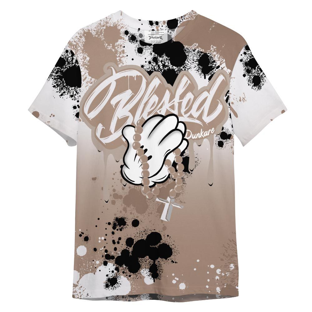 Shirt To Match T-Shirt God Blessed Ink Drip, OG Latte 1s T-- To Match Sneaker OG Latte 1s 2504 NCT