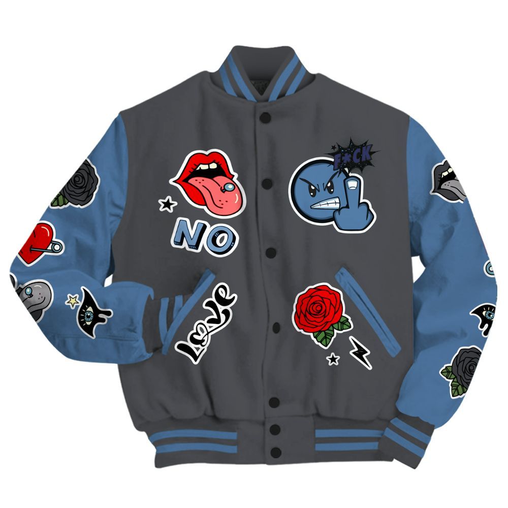 Varsity Jacket To Match Air Max 95 Stash - FK Around Find Out All Over Print
