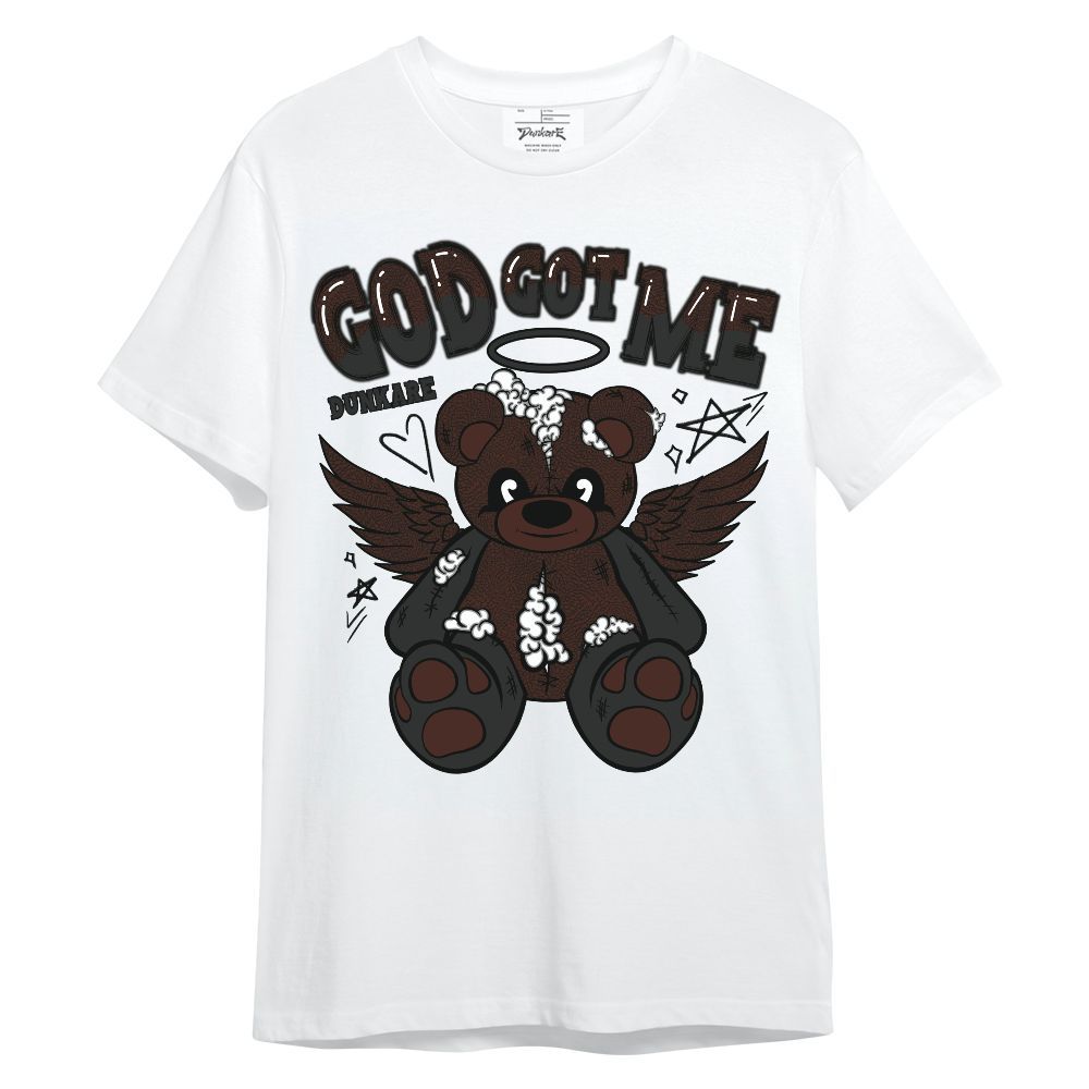 Shirt To Match Air Force 1 Low Halloween Skull 2024 - Gods Guides Me Bear Unisex Shirt