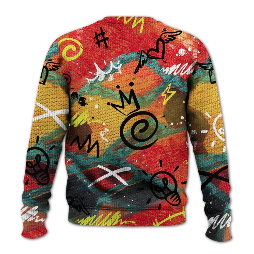 Knitted Sweater To Match Kobe 8 What The - Drip Been Di2ferent