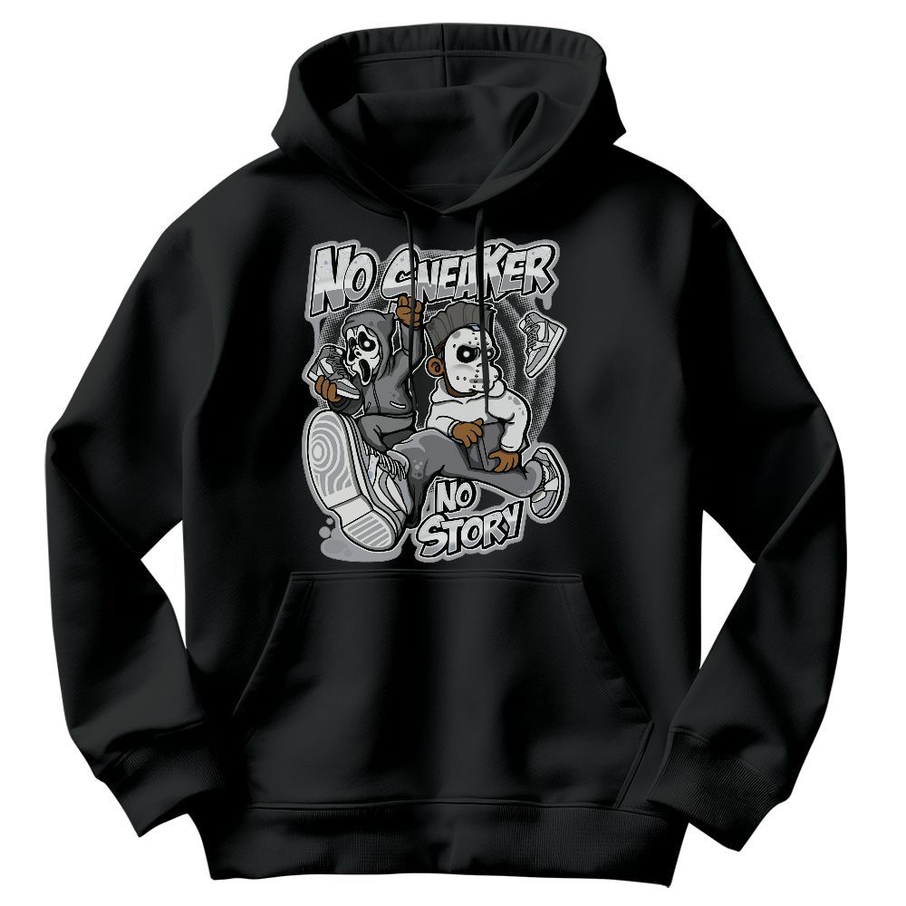 Sweatshirt To Match Low OG Wolf Grey 1s - Sneakers Make Story Graphic Graphic