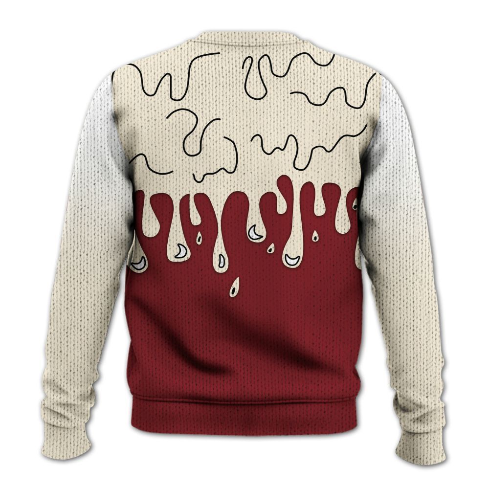 Sweater To Match Valentine's Day 2026 4s - Snake Trust No One Drip Graphic