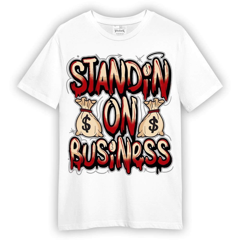 Shirt To Match Dunk Low Strawberry Waffle - Standin' Business Graphic Shirt Unisex