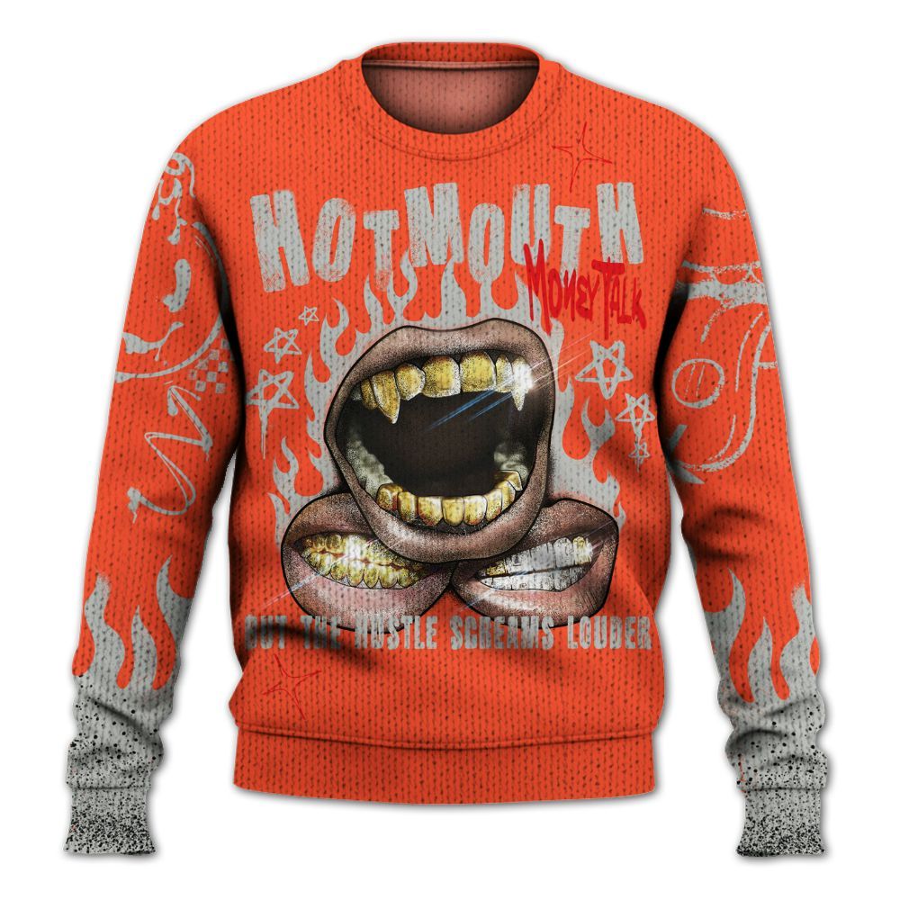 Knitted Sweater To Match Air Max 1 86 Cosmic Clay - Mouth Burning Street Style