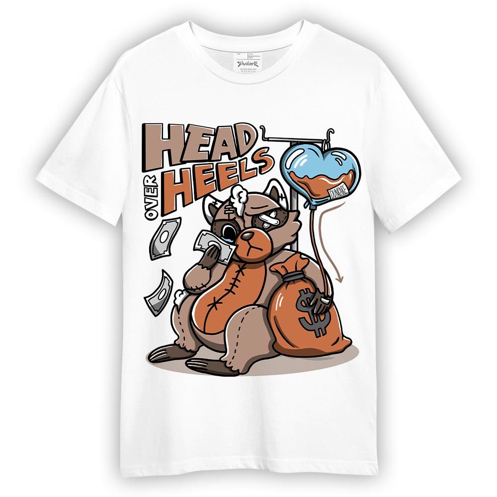 Shirt To Match T-Shirt Head Over Heels Raccoon, OG Latte 1s T-Shirt To Match Sneaker 2404 DNY