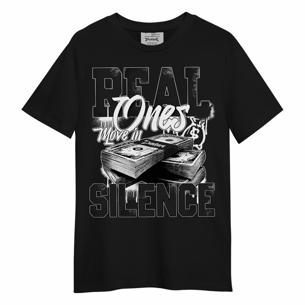 Shirt To Match Black Cat NET 4s - Move In Silence Money Unisex Shirt