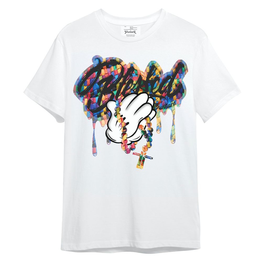 Shirt To Match Air Rainbow Weave - God Blessed Drip Unisex Shirt