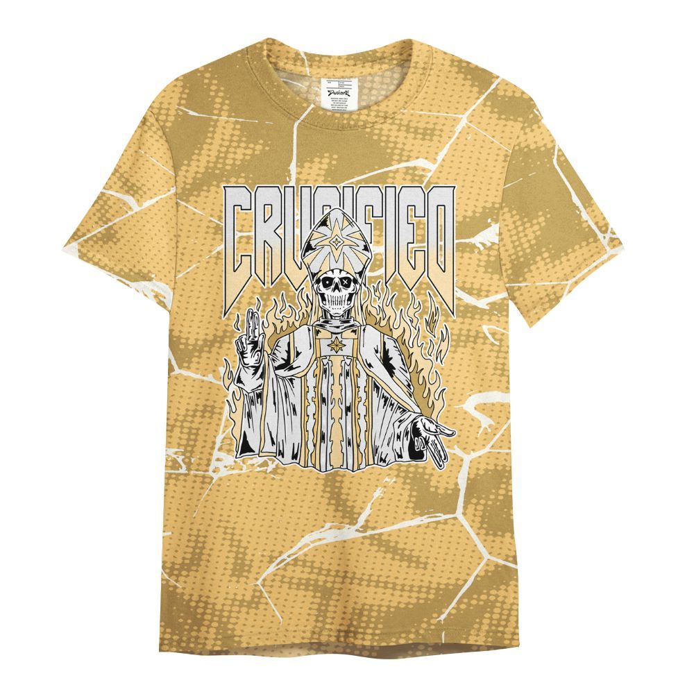 Shirt To Match Craft Paris 6s - Crucified Skeleton Crack All Over Print