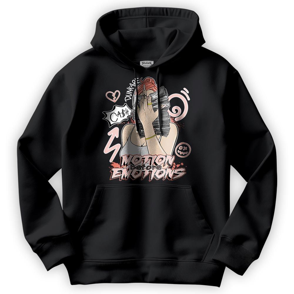 Sweatshirt To Match Low Legend Pink 11s Hoodie - Motions Before Emotions Unique Hoodie Unisex