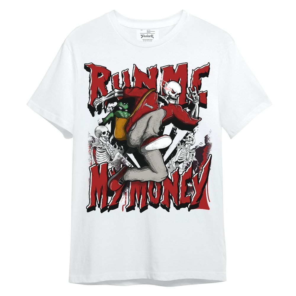 Shirt To Match Red Taxi 12s - Run Me My Money Red Taxi 12s Unisex Shirt