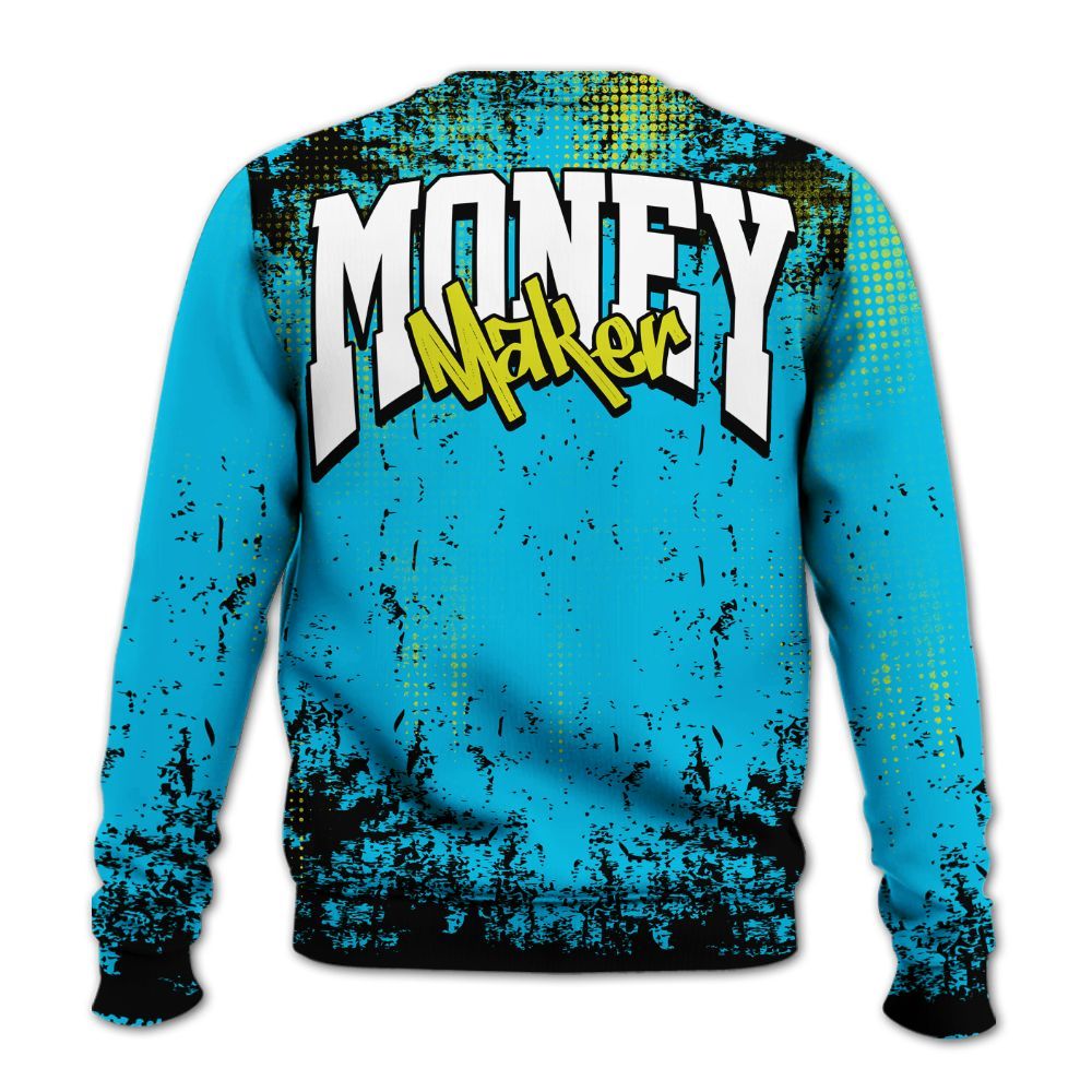 Sweatshirt To Match Tokyo Nights Stewie 3s - Move In Silence Money Street Retro All Over Print