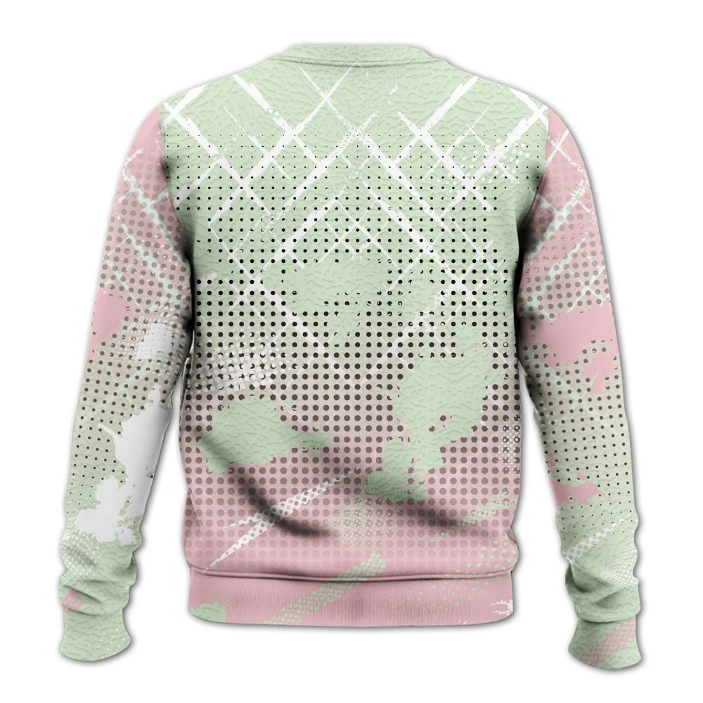 Sweatshirt To Match Spring Is In The Air 3s - Halftone Stand Business Dripping All Over Print