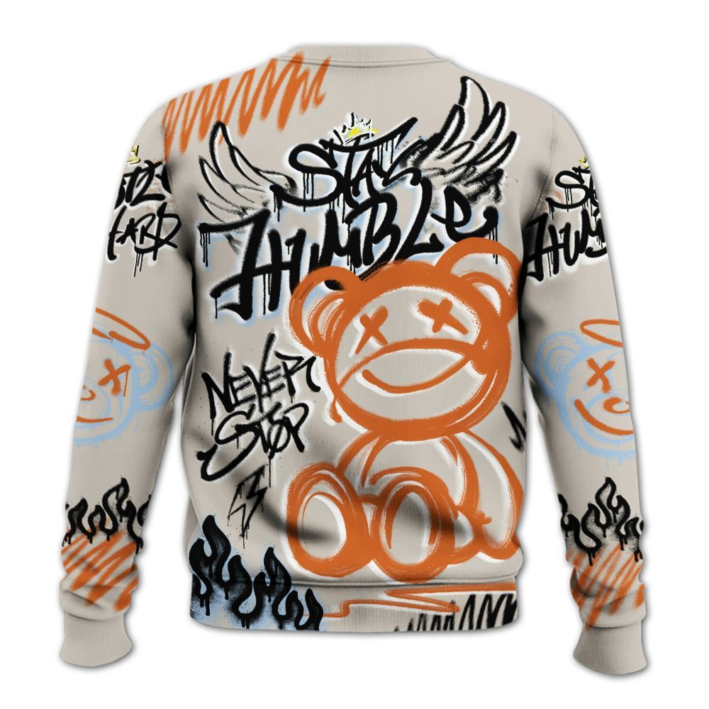 Sweatshirt To Match SE Craft 5s - Humble Drip Streetwear Graffity All Over Print