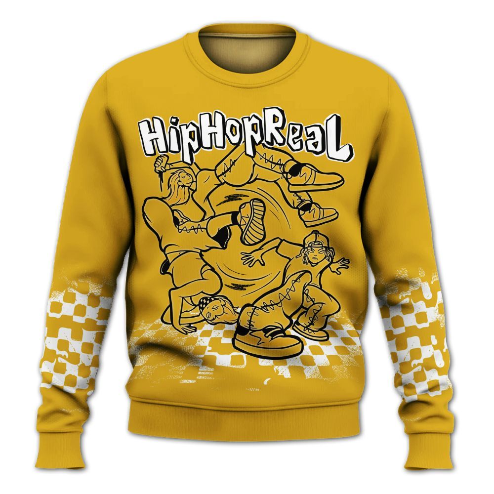 Sweatshirt To Match Vivid Sulfur 4s - Feel Life Street Style All Over Print