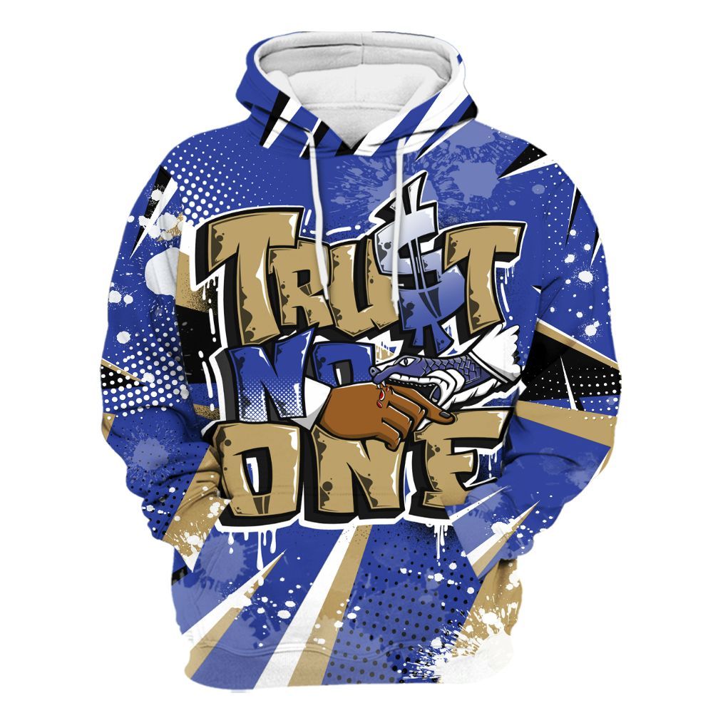 Hoodie To Match Air 180 Concord - Poly Trust No One Dripping All Over Print