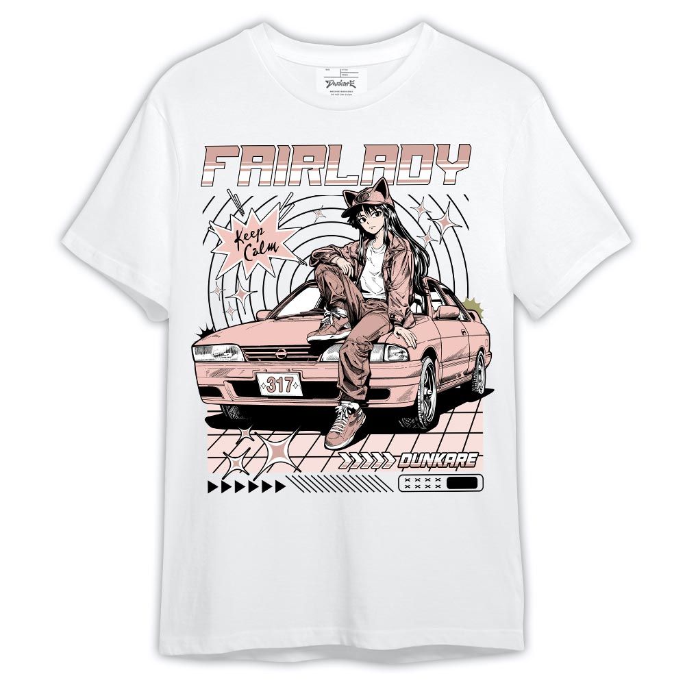 Shirt To Match Shirt Keep Calm Fairlady, Low Legend Pink 11s T-- To Match Sneaker Legend Pink 11s Graphic Tee 2404 LTRP