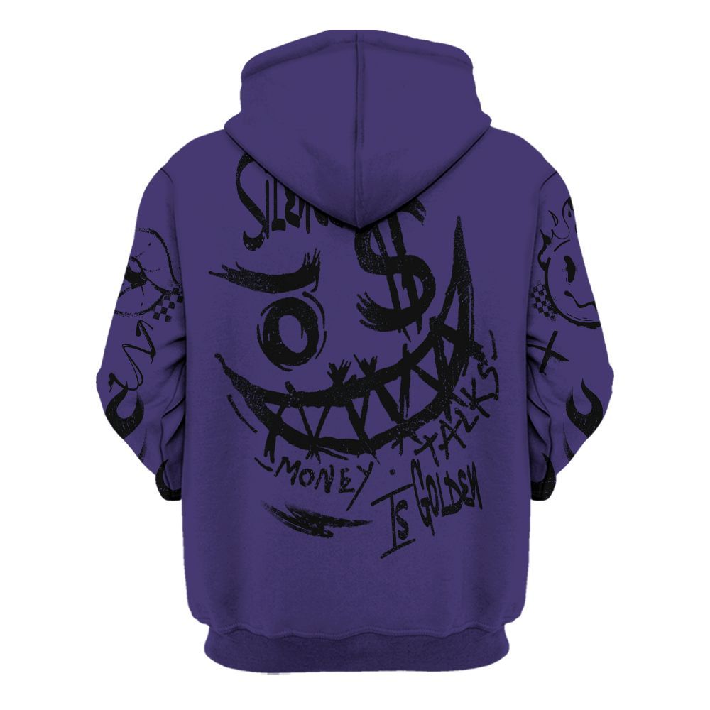 Hoodie To Match Retro Court Purple 13s - Mouth Burning Street Style All Over Print