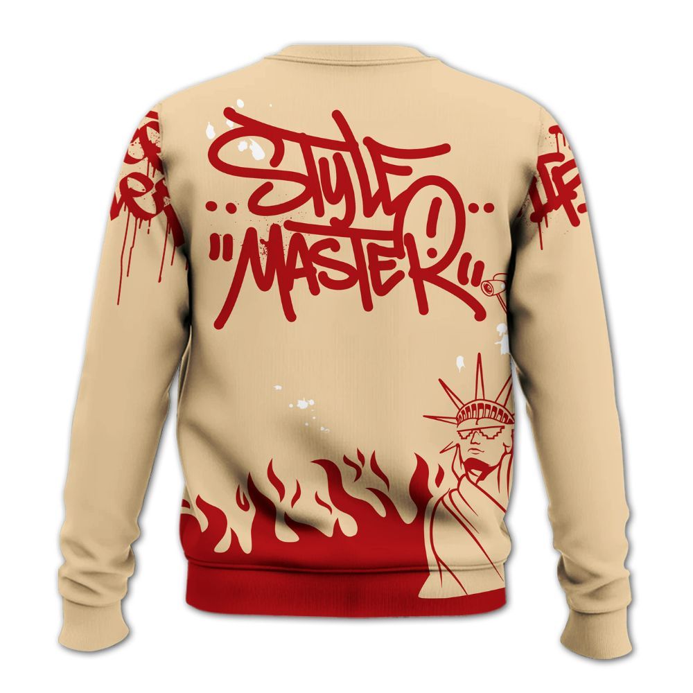 Sweatshirt To Match Dunk Low Strawberry Waffle - Graphic Fck Around Find Out All Over Print