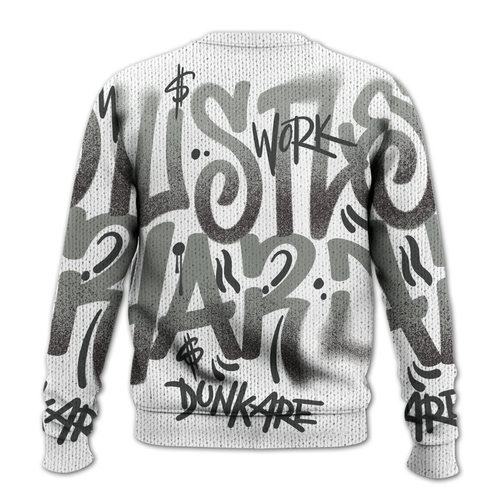 Knitted Sweater To Match Paris Olympics 4s - Angel Hustle Hard