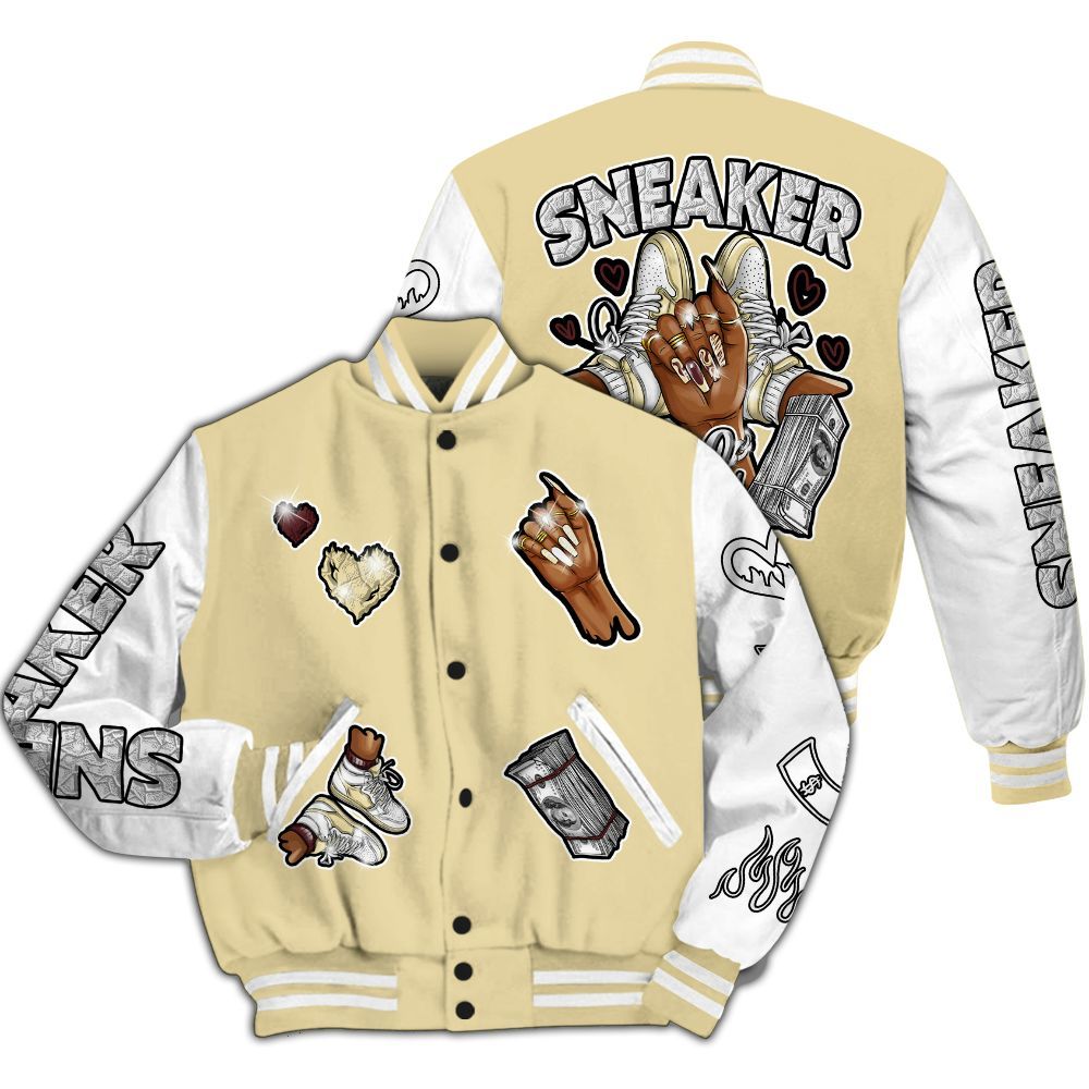 Varsity Jacket To Match Women Phantom 12s - Sneakerz Girlz All Over Print