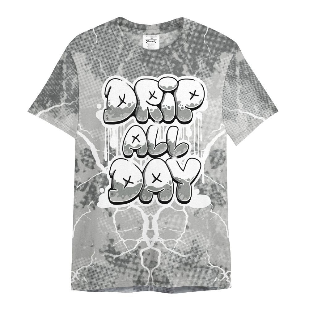 Shirt To Match Retro Wet Cement 4s - DRIPPIN Days Graphic Halloween All Over Print