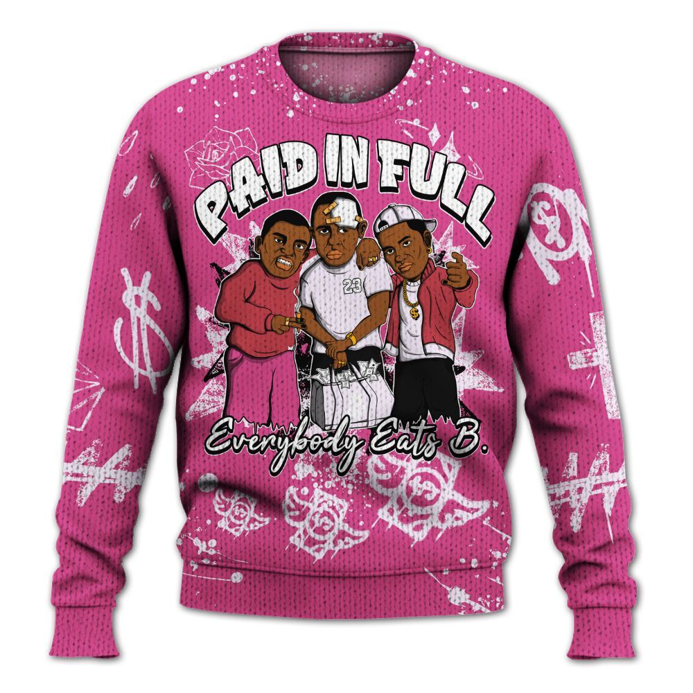Knitted Sweater To Match KD 4 Aunt Pearl - Everybody Paid In Full Crayon