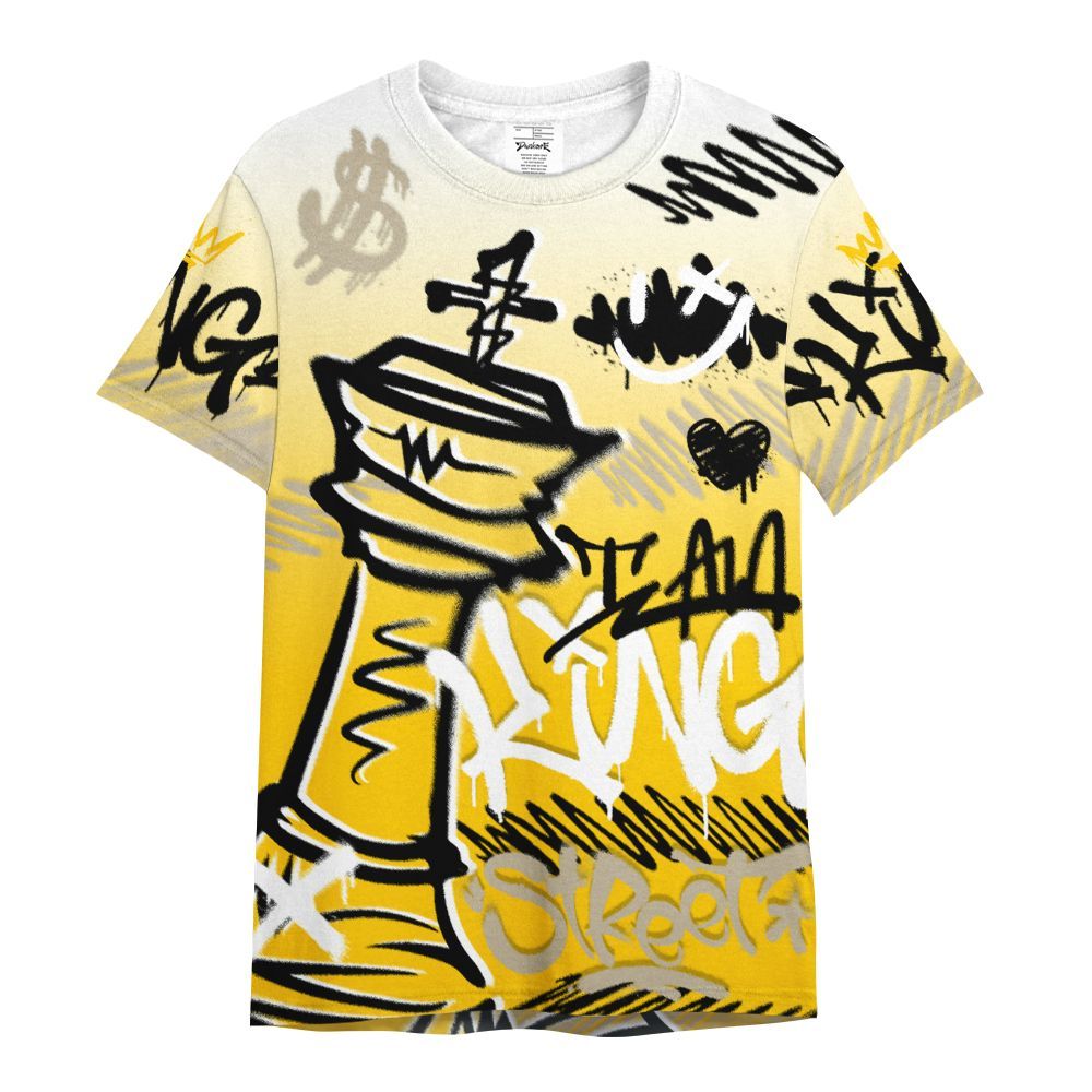 Shirt To Match Vivid Sulfur 4s - Street King Chess Streetwear All Over Print