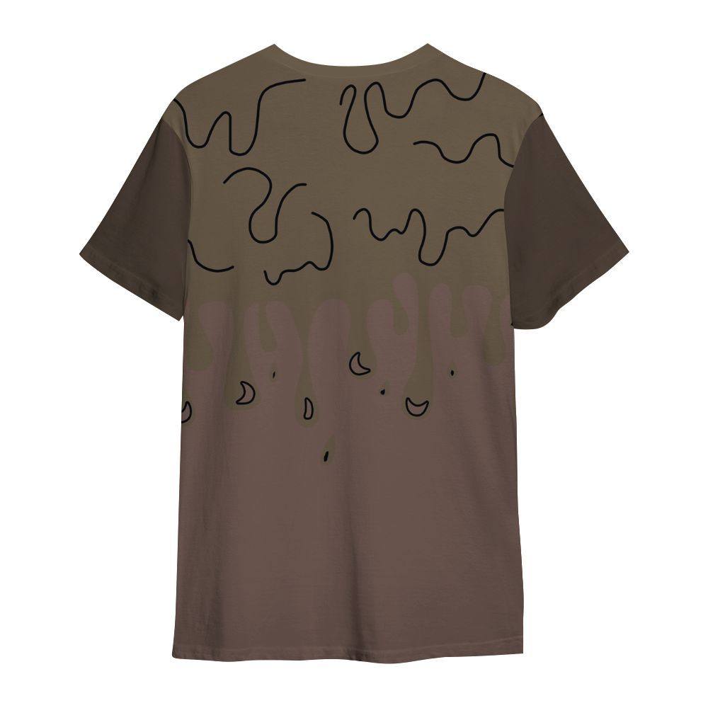 Shirt To Match AMM Dark Mocha 4s - Loser Lover Dripping All Over Print