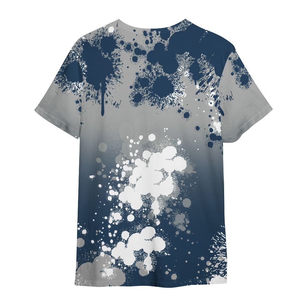 Shirt To Match Retro French Blue 2025 12s - Trust No One Scary All Over Print