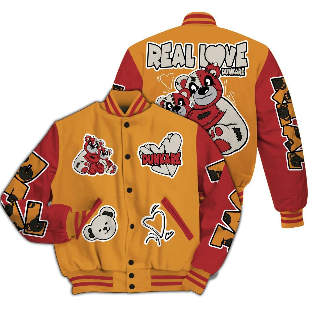 Varsity Jacket To Match Air Max Plus Sunset Swarovski - Sincere Fondness Bear All Over Print