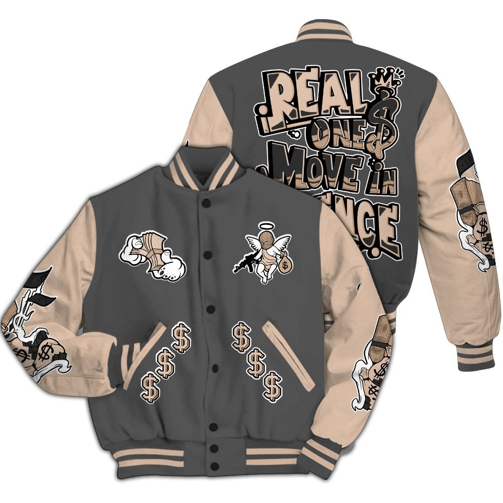 Varsity Jacket To Match Kobe 9 EM Mamba - Ones Move In Silence Graphic All Over Print